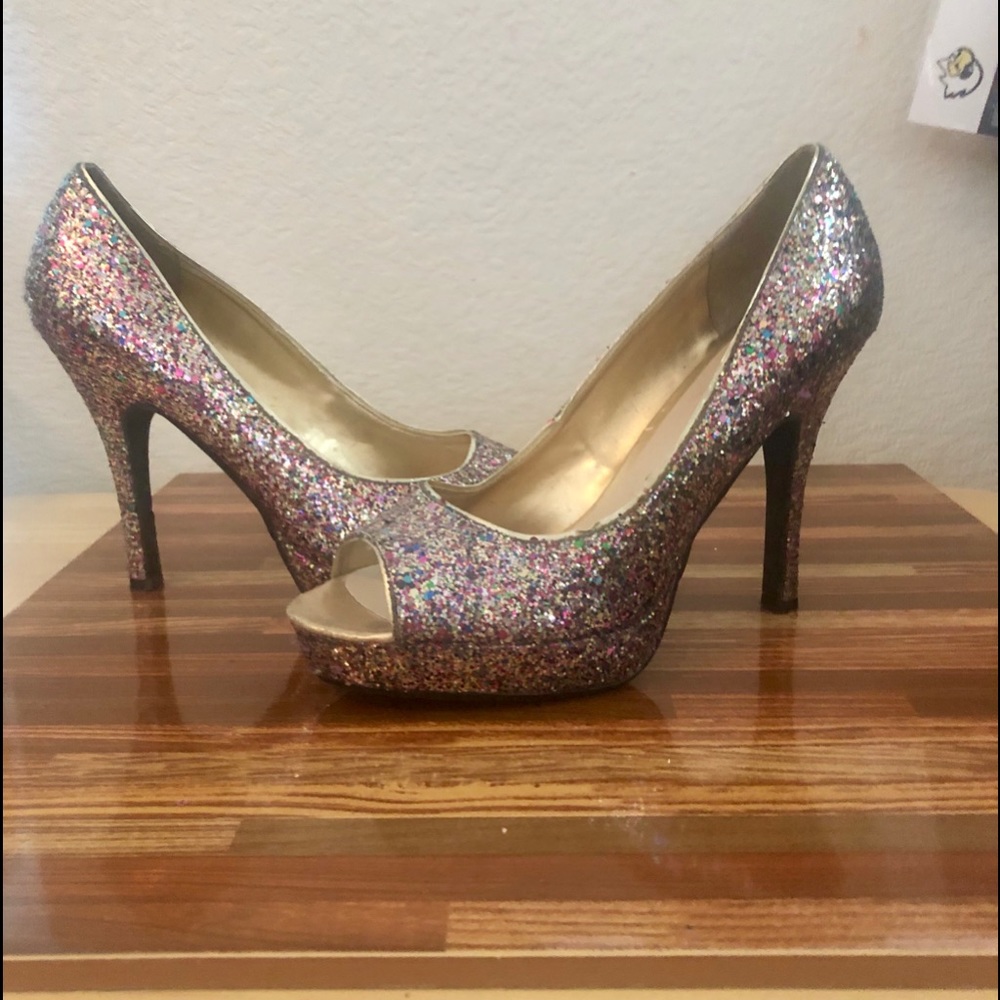 Candies Sparkling Pumps Size 8-1/2